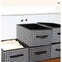 New Printed Cloth Storage Box ( 5 Pcs )