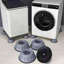 (4 Pcs Set) Anti-Vibration Feet Pads Washing Machine Rubber