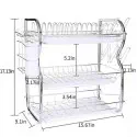 3 Layer Kitchen Rack ( Green )