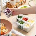 6 Grid Refrigerator Storage Box
