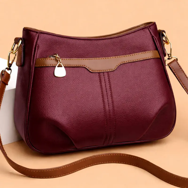 Fashion Shoulder Crossbody Bag(merun)