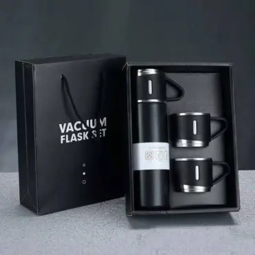  Vacuum Flask Set(Black) Vacuum Flask Set(Black)