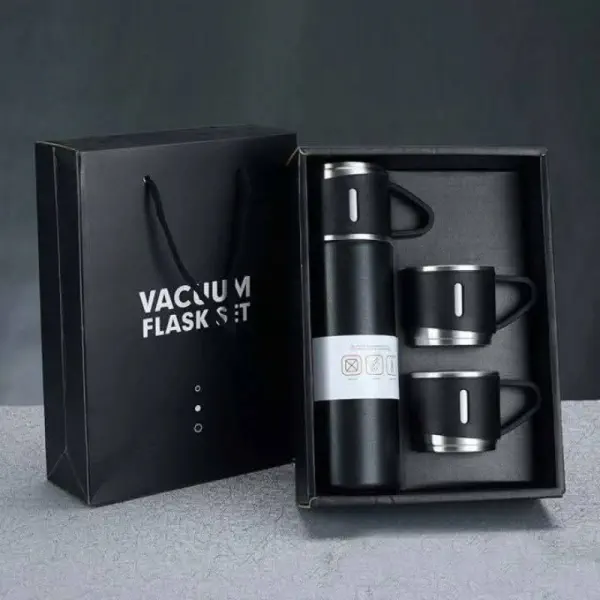  Vacuum Flask Set(Black) Vacuum Flask Set(Black)