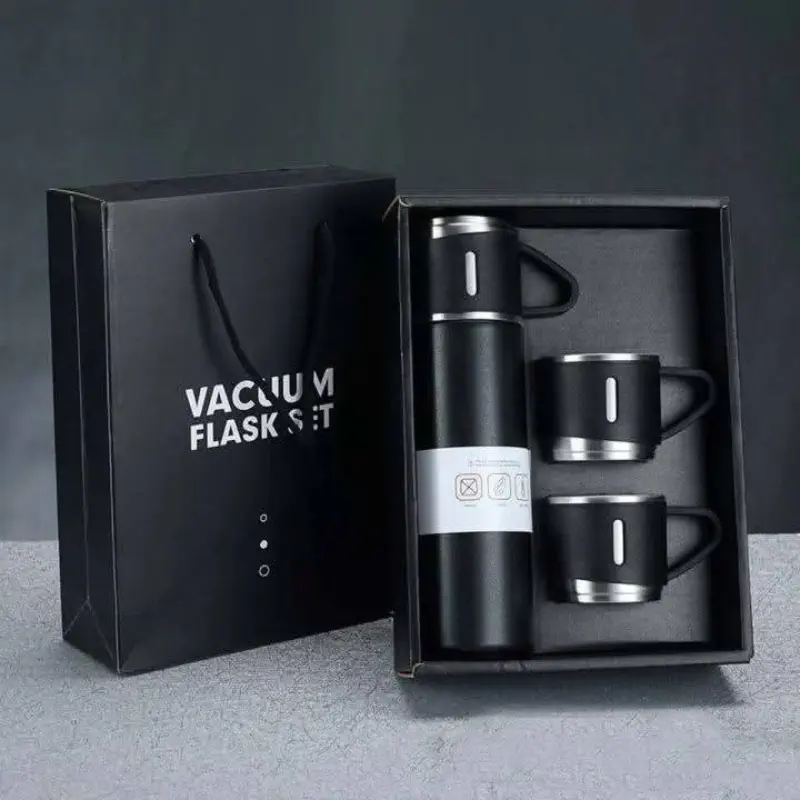 Vacuum Flask Set(Black) Vacuum Flask Set(Black)
