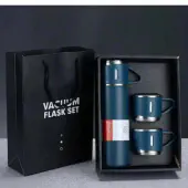 Vacuum Flask Set(Blu...