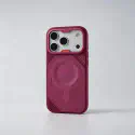 Crystal Clear MagSafe Camera Guard Stand Case for iPhone