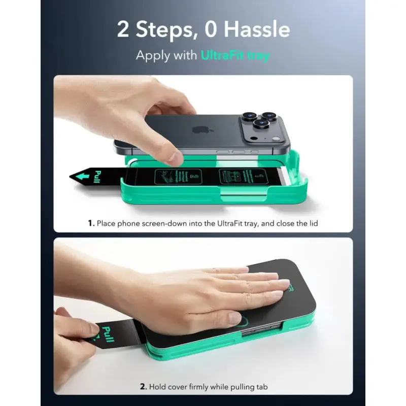 ESR UltraFit Armorite Pro Tempered Glass Screen Protector HD
