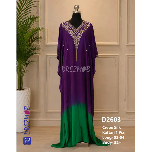 D2603 Kaftan 1Pcs