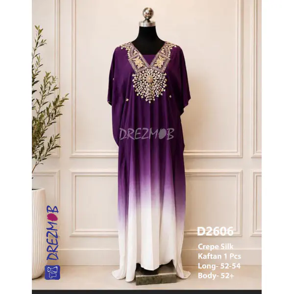 D2606 Kaftan 1Pcs