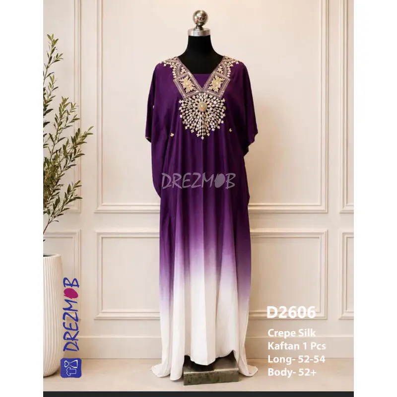 D2606 Kaftan 1Pcs