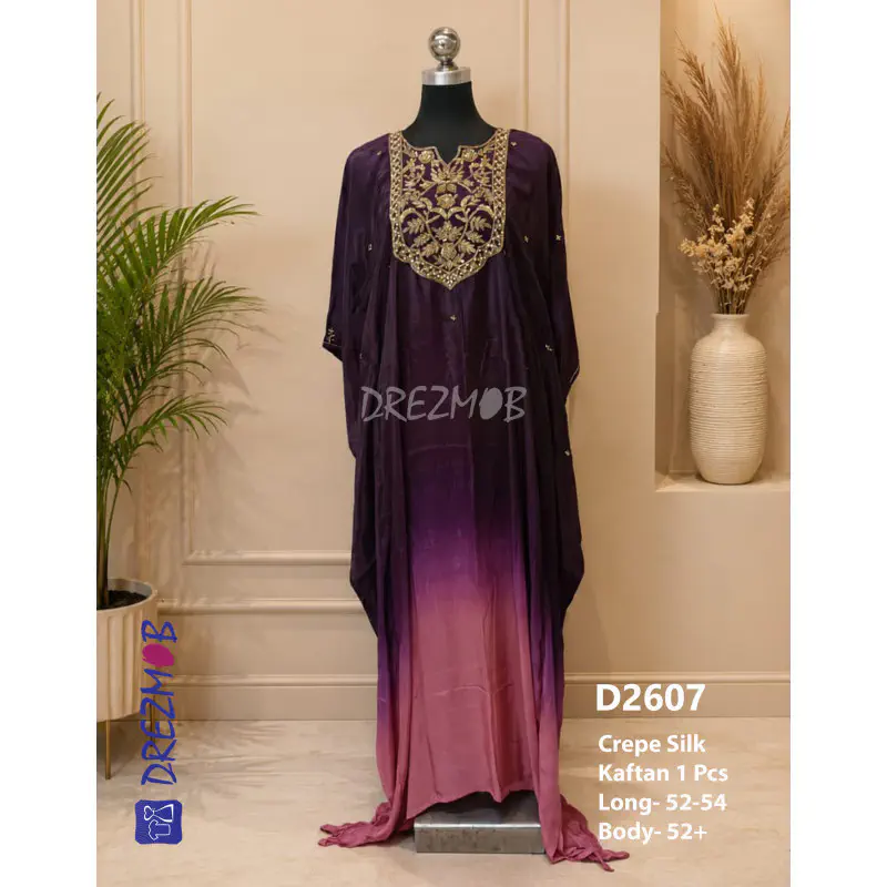 D2607 Kaftan 1Pcs