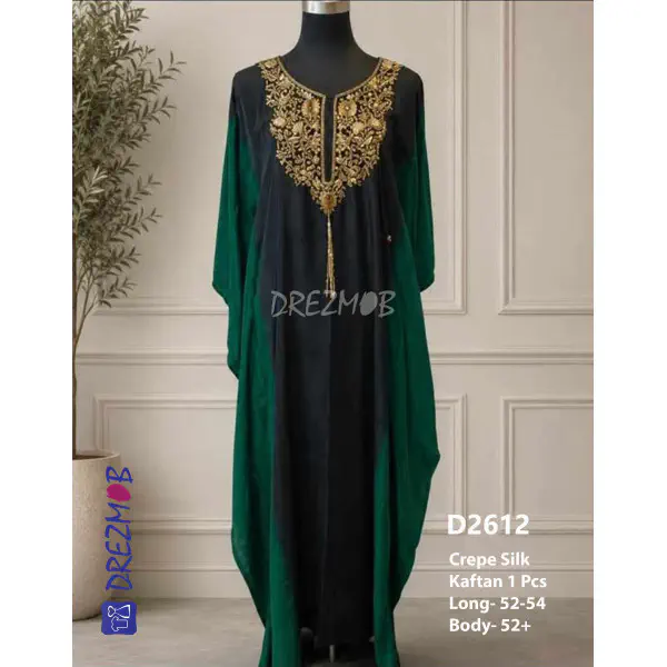 D2612 Kaftan 1Pcs