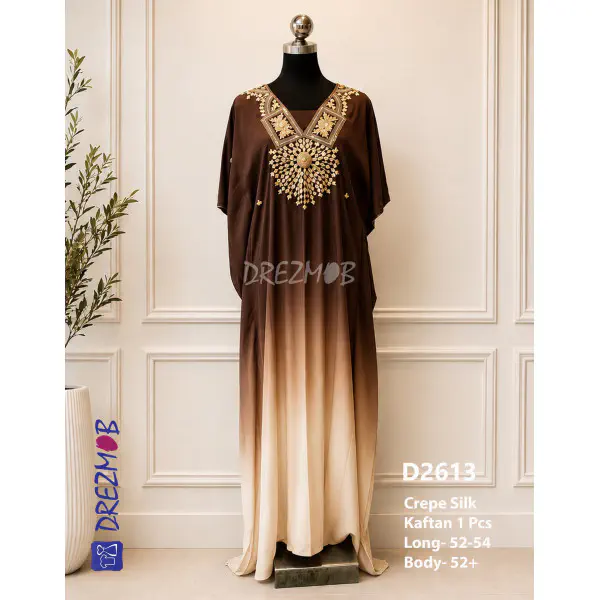D2613 Kaftan 1Pcs