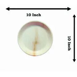 10 Inch Round Plate- 6 Pcs