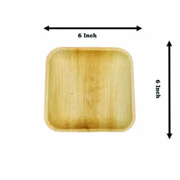 6 in Square Plate  -...