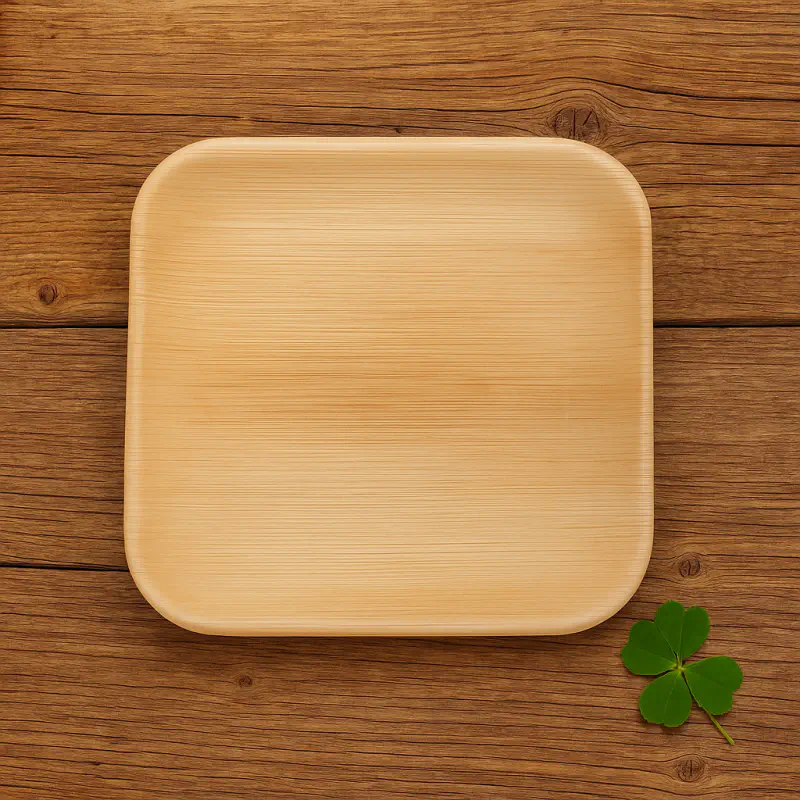 6 in Square Plate  - 6 Pcs