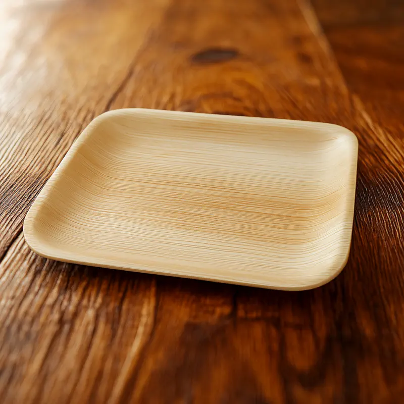 6 in Square Plate  - 6 Pcs