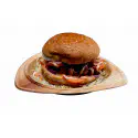 8 Inch Snacks Triangle Plate -  - 6 Pcs 