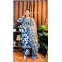 গুলবাহার ডিজিটাল প্রিন্ট  ড্রেস