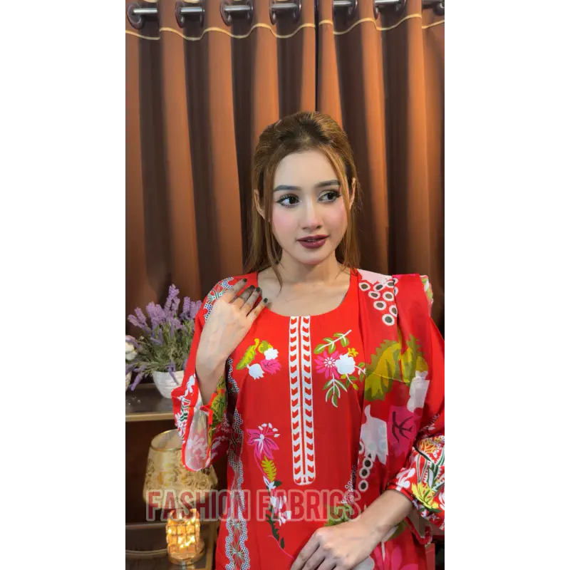 Premium Digital Print Dress