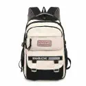 Academy Style Waterproof School Book Bag (Black)