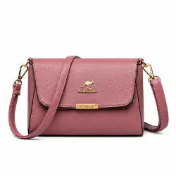 New Style Kangaroo Shoulder Bag with Adjustable Strap (Purple)