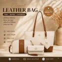 New 4 Pcs Combo Woman Bag ( White )