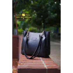 Signature Classic shoulder women's tote bags ( Black) 