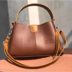 Foxer Casual Tote Handbag ( Meroon )