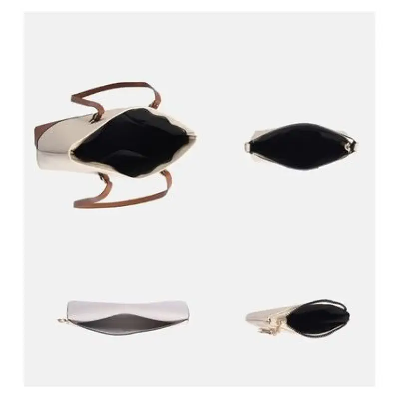 New 4 Pcs Combo Woman Bag ( Black )