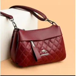 New Crossbody vintage bag ( Meroon)