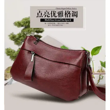 Vintage bag (maroon)