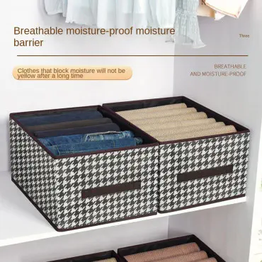 Printed Cloth Storage BOX (5 pics)  ফ্রি ডেলিভারি চার্জ!