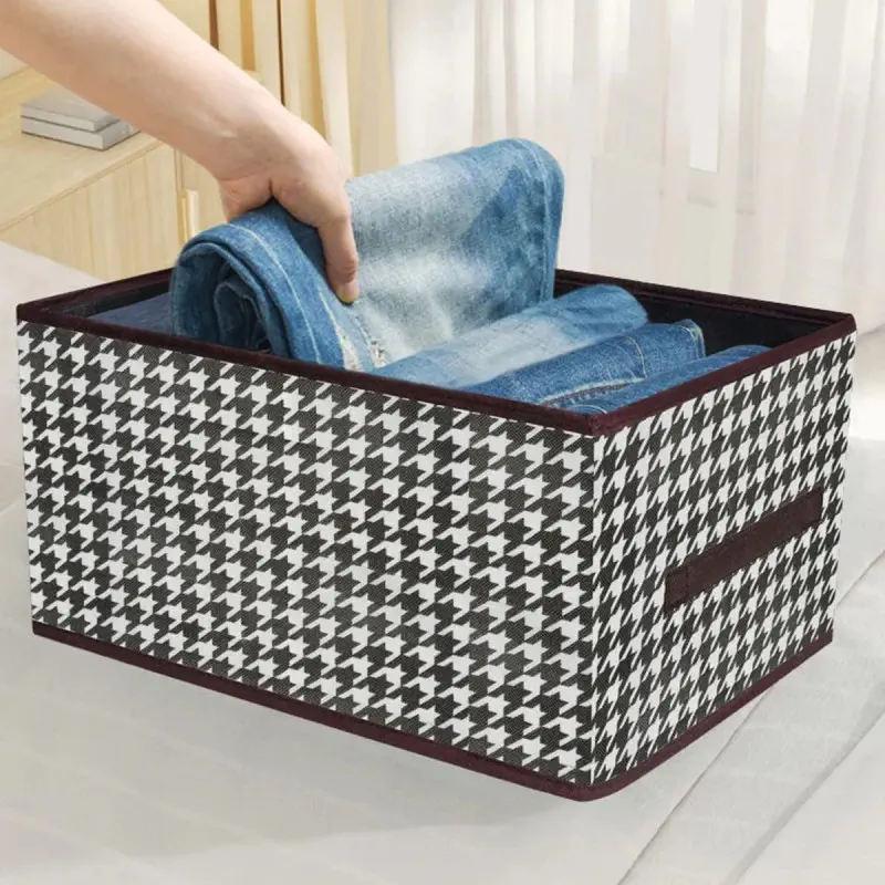 Printed Cloth Storage BOX (6 pics)  ফ্রি ডেলিভারি চার্জ!