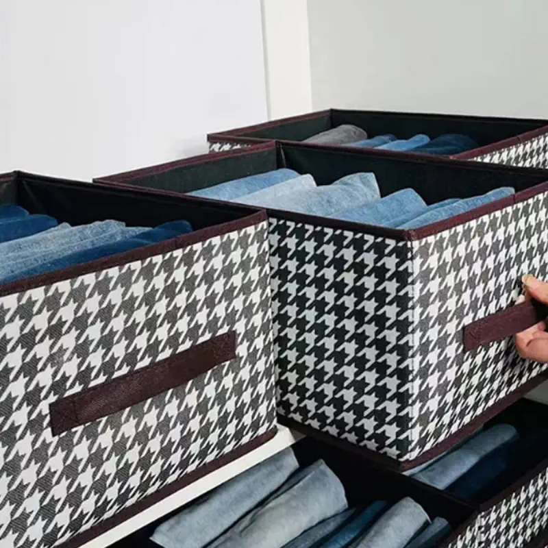 Printed Cloth Storage BOX (3 pics)