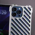 Hollow - Shockproof Aluminium Metal Case for iPhone 12-16 Pro Max Model Only Available