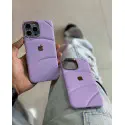Premium Soft Logo Puffer Silicon Texture Phone Case for iPhone