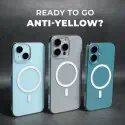 Anty Yellow IC Animation Supported Clear Transparent Case For iPhone