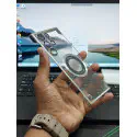 Luxury Ultra Thin Frameless Magnetic Clear Plating Case for Samsung S22 S23 S24 S25 Ultra
