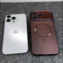 18 Concept CherryWine Color Glossy with Magsafe Case for iPhone