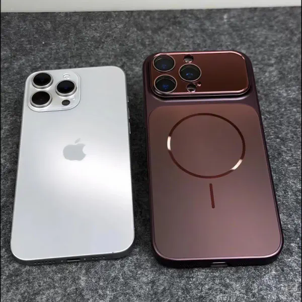 18 Concept CherryWine Color Glossy with Magsafe Case for iPhone