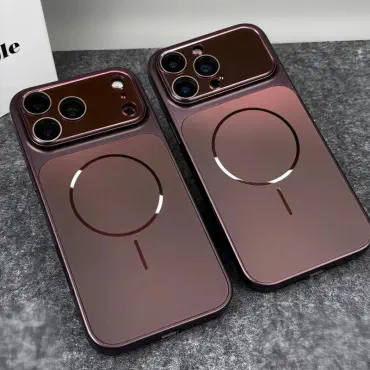 18 Concept CherryWine Color Glossy with Magsafe Case for iPhone