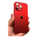 Luxury Hard PC Matte Case for iPhone With Lens Protection