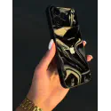 Premium Windows Glossy Water Ripple Rattern Puffer Phone Case For iPhone