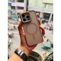 Premium Desert Titanium Mate Magsafe Case For iPhone