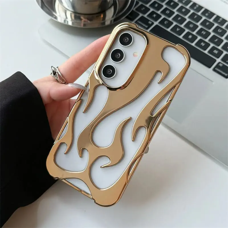Luxury Quality Poly Carbonate Fire Case For Samsung