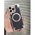 Carbon Magsafe Case with Metal Screw High Protection Bumper