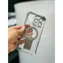 Premium Fashion Design Case for iPhone 360 Rotatable Aluminum Phone Stand Grip Phone Case