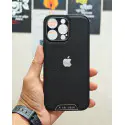 Premium Magnetic PU Leather Without Camera Lens Protection Case for iPhone