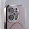 AG Frosted Fine Ring Magnetic Case for iPhone